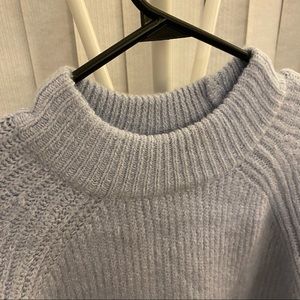 Forever21 Knit sweater baby blue